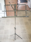 2-in- 1 Music Stand Portable Folding Sheet Music Stand Adjustable Music Sheet   
