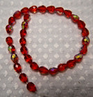Faceted Crystal Glass Beads Ab Finish  Various Colors And Sizes - Lot - New