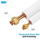 Mini Split Line Set 10 Feet 1 4 Inch 1 2 Inch Od Ac Extension Line