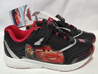 Disney Cars Boys Hook And Loop Light Up Sneakers   toddler little Kids  7 - 12