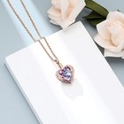 Cremation Jewelry Angel Wing Heart Urn Necklace For Ashes For Women Memorial    