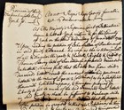 1744 Antique Colonial Handwritten Deed Scarborough Me Sealey Massachusetts Bay