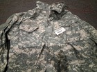 Us Army Acu Digital Camo Cold Weather Field Coat Jacket Large Regular New Other