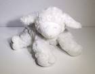Baby Gund White Winky Sheep Lamb Plush Stuffed Animal Toy Sleeping Eyes 10  Euc