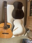 Rare Vintage Norma Fg33 Parlor Guitar 1960s Made In Japan  Parts Not Working  
