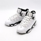  new  Pre-school Kids Nike Air Jordan 6 Rings  ps  White   Black  323432 111      