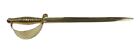 Vintage Antique Style Heavy Solid Brass Sword Letter Opener Desk Collectible 7  