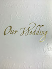 New Vtg Tap Taprell Loomis Vintage Wht Emb Aviw572 Wedding Album Made In Usa
