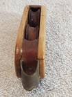Antique Wood Boat Nautical Marine Pulley Block Inline Wood Sheave 18th  Century 