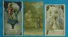 Vintage Lot Of 6 Holy Cards First Communion Vintage To Antique Years 1895-1954