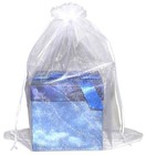 Sungulf 12x16 Inches Drawstring Organza Bags Sheer Large Pouches Wedding Favor