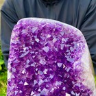 7 71lb Large Natural Amethyst Geode Quartz Cluster Crystal Specimen Healing