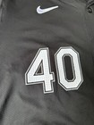 Mike Soroka Game Used Chicago White Sox Black Alt Jersey Mlb Auth Signs Of Use