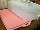 Tupperware Reversible 9  X 13 Cake   18 Cupcake Bake N Take Carrier New