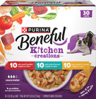 Purina Beneful Medleys Wet Dog Food Soft Beef  Chicken   Lamb  3 Oz Cans 60 Pack