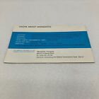 Vtg Disneyland Monsanto Adventure Through Inner Space Info Booklet Promo Ride