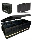 Xxl Car Trunk Organizer  Suv Trunk Cargo Fold Up Bag Box 3-in-1  Large Caddy Bin