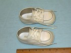 Vtg Stride Rite Box White Leather Baby Shoes Pre Walkers 2   Moccasins 4 1 2 D