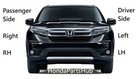 16-18 Honda Hr-v Ex   Ex-l Right Skull Cap  nh788p   white Orchid Pearl 