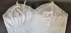 Vintage Vanity Fair Ivory Full Slip Size 46 Stretch Nylon Lace Trim Euc 