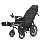 Open Box Electric Wheelchairs Reclining Foldable Wheel Chair 500w