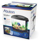 Aquarium Kit 1-gallon Small Betta Fish Tank Bettabow With Quick Clean Technology