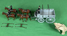 Vintage Britains Soldiers Set  145 British Royal Army Medical Corp
