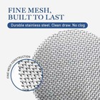 100 Pcs Pipe Screens Stainless Steel Screen Filter For Pipe 3 4 Mesh Pipe Filter