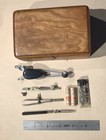 K e Keuffel Esser Leroy Lettering Accessories In Hinged Wood Box