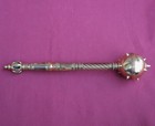 Old Big Cast Brass Cossack Mace Vintage Handmade Ussr Epoch Ukrainian 12  31cm