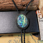 Abalone Shell Bolo Tie Wedding Necklace For Men Women Western Cowboy Necktie