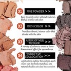 12 Color Smoky Eyeshadow Palette     Matte Shimmer Glitter Nude Makeup Set