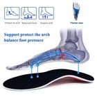 Orthotic Shoe Insoles Inserts Flat Feet High Arch Support For Plantar Fasciitis