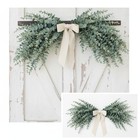 Baby Blue Eucalyptus Stems Bulk 20 Pcs Spiral Eucalyptus Faux Greenery Wedding D