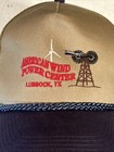 American Wind Power Center Lubbock  Tx Rope Accent Osfm Embroidered Tan Cap Hat