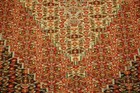 Old antique So Much Details Natural Wool Handwoven Flat Rug Kilim 6  4  X 9  7 