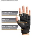 Harbinger Pro Wristwrap Gloves - Workout Gloves - Fitness Gloves - New With Tag