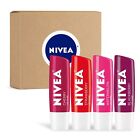 Nivea Lip Care Fruit Lip Balm Variety Pack Tinted Lip Balm 0 17 Oz Pack Of 4