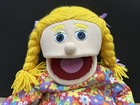 Silly Puppets 25  Cindy Peach Girl Full Body Puppet Toy Plush New