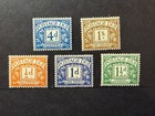 Great Britain    J34 - 38 Mlh  Postage Due   Scott Value   92 60