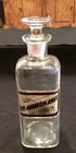 Antique Apothecary Drugstore Label Under Glass Bottle Sp  Ammon  Anis 