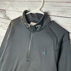 Kjus Diamond Fleece Half Zip Atlanta Country Club Pullover Golf Jacket Medium
