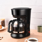 Black 12-cup Drip Coffee Maker