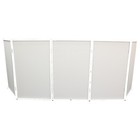 Prox Xf-5x3048w 5 Panel - White Frame Dj Facade W-ss Quick Release 180   Hinges