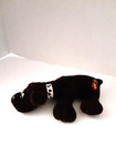 Vintage Tonka Pound Puppies Brown 80s Plush Puppy Dog 7  Stuffed Animal
