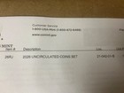 2026 Us Mint Uncirculated Coin Set Sealed 1776-2026 Dual Date Cent    in Hand  