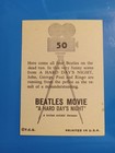 1964 Topps  Beatles Movie   a Hard s Day Night   50 Nice Gloss On Surface  Ex-nm