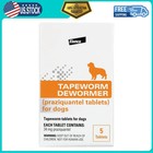 Elanco Tapeworm Dewormer Praziquantel Tablets For Dogs And Puppies 5 Count
