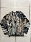 Coogi Men s Vintage Sweater L 100  Mercerised Cotton Beige Black Gray Cream