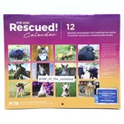 2026 Wall Calendar Peta Rescued Animals Cats Dogs Ducks Cows Pigeon New